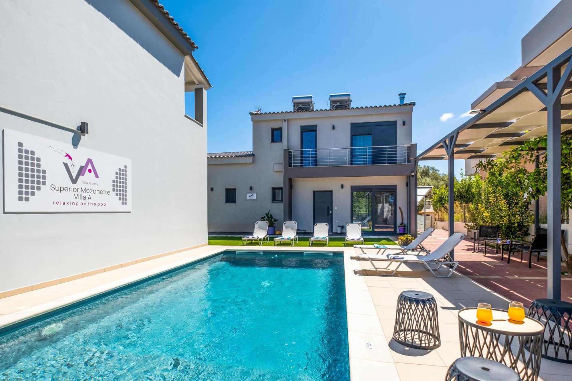 Villa Artemis A&B Chania  Buitenkant foto