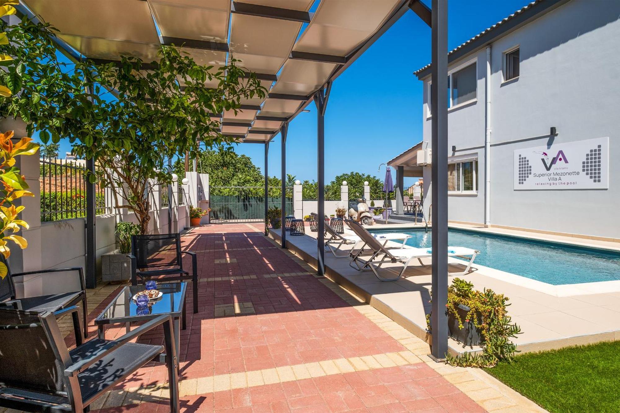 Villa Artemis A&B Chania  Buitenkant foto